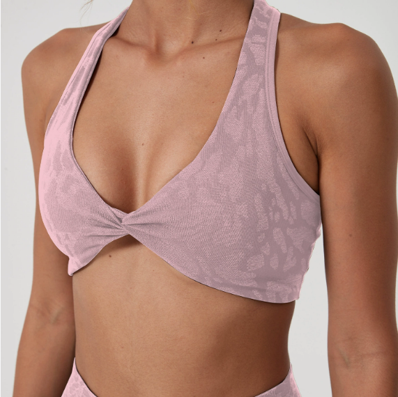 Twist Beauty Back Exercise Underwear Women Yoga Clothes Running Workout Bra Quick Drying Yoga Vest Bella Mia