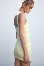 Spring Women Clothing Graceful Fashionable Short Elastic Sheath Suspender Dress Bella Mia