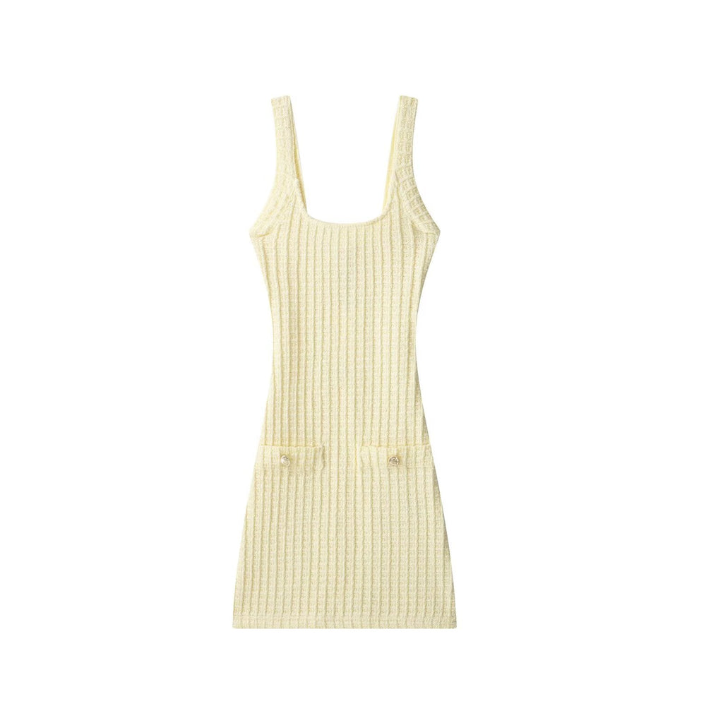 Spring Women Clothing Graceful Fashionable Short Elastic Sheath Suspender Dress Bella Mia