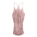 Summer Women Street Sequin Mini Sling Dress Bella Mia
