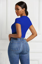 Women Clothing Sexy Solid Color Bottoming Shirt Bella Mia