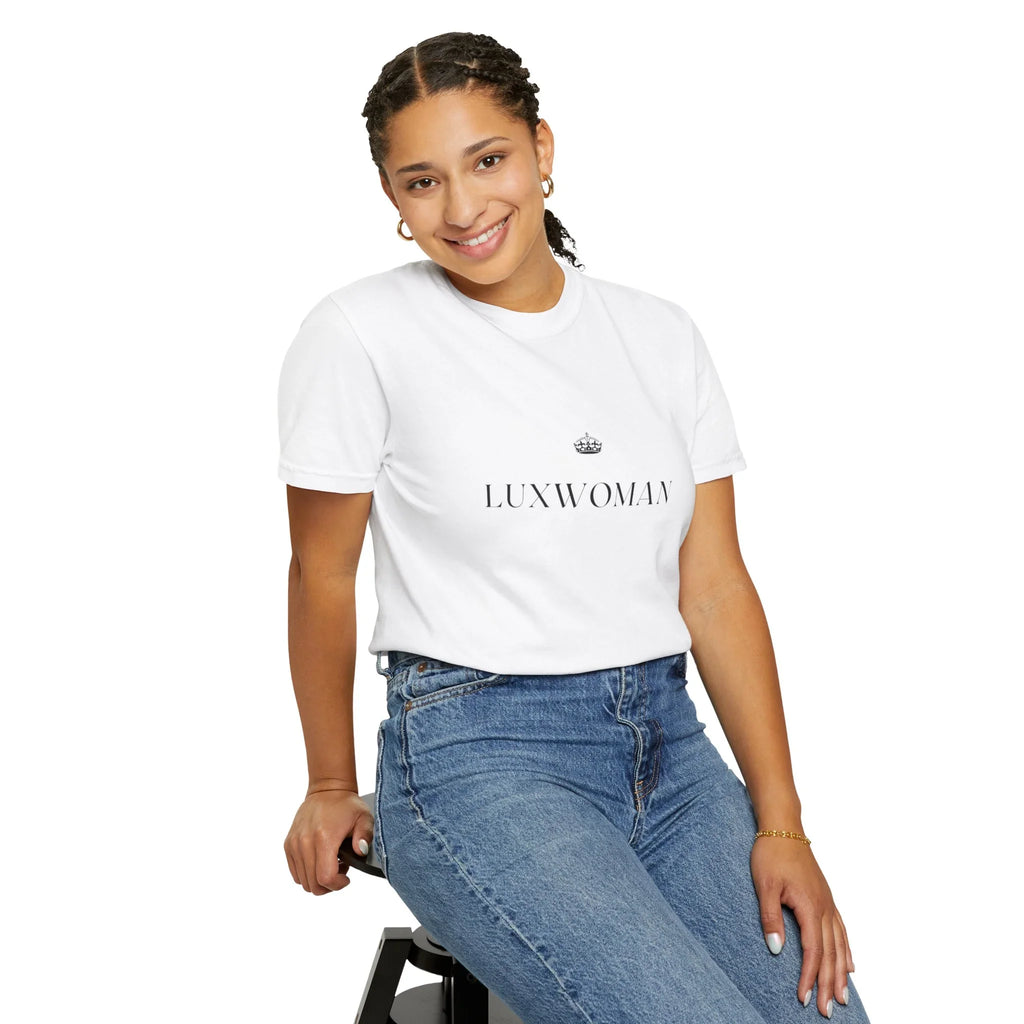 LUXWOMAN Soft 100% Cotton Comfort Tee Printify