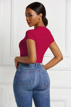 Women Clothing Sexy Solid Color Bottoming Shirt Bella Mia