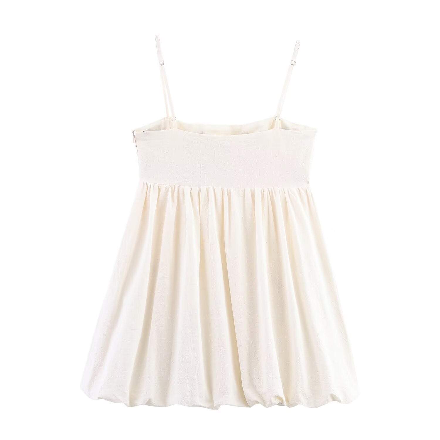 Summer Women Clothing Minority All Match Embroidered Strap Dress Bella Mia