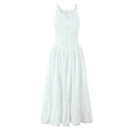 Elegant Sleeveless Dress Summer Slimming Boho Bow Mid Length Dress Bella Mia
