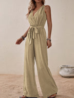 Sleeveless Jumpsuit Arrival High Waist with Straps Sleeveless Jumpsuit Casual Bella Mia