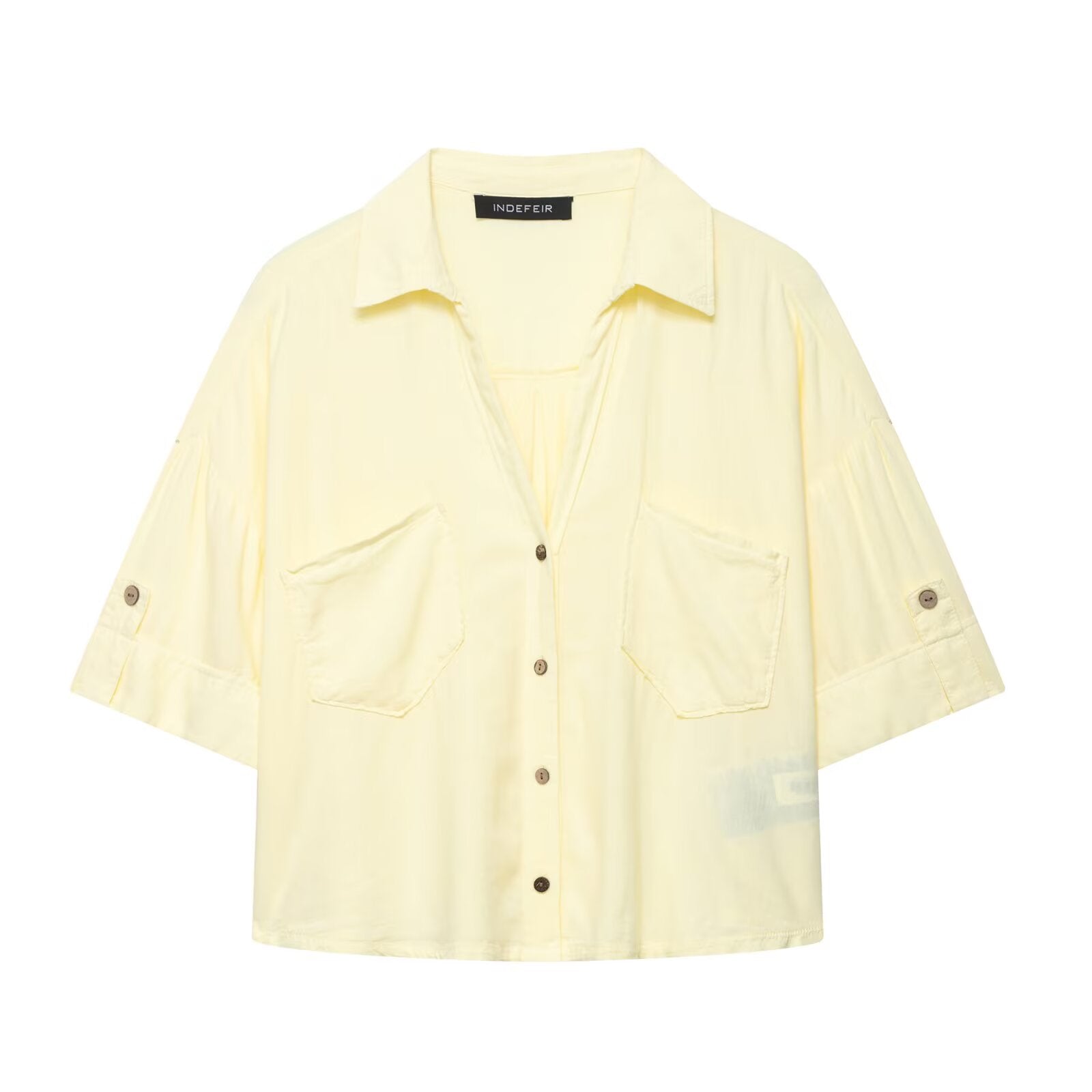 Summer Women All Match Casual Blended Shirt Bella Mia