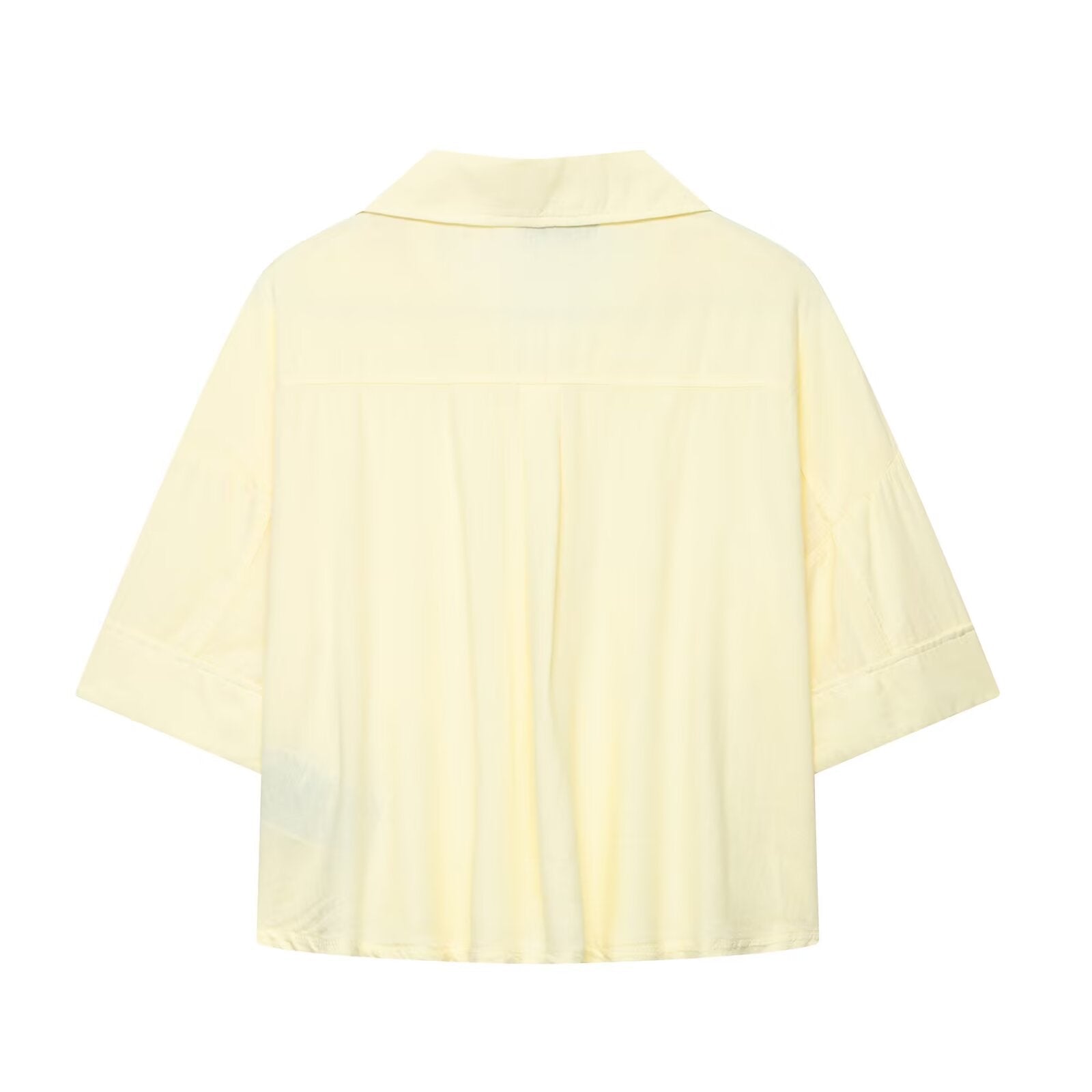 Summer Women All Match Casual Blended Shirt Bella Mia