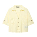 Summer Women All Match Casual Blended Shirt Bella Mia