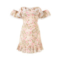 Summer Pure Lace Floral Slim Fitting Hip Dress Bella Mia