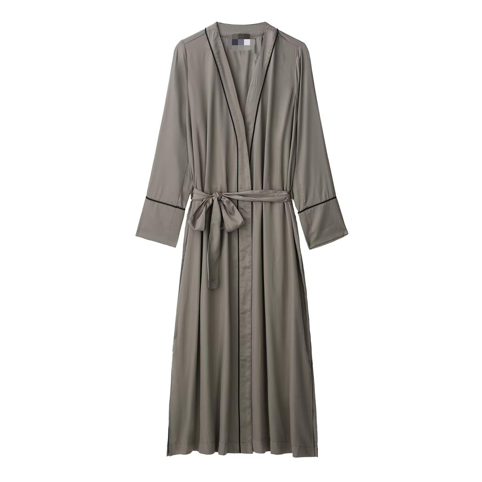 Women Wear Summer Satin Nightgown Bella Mia
