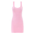 Summer Sexy High Elastic Girdle Mini Dress Knitted Dress