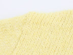 Women Clothing Fall round Neck Long Sleeve Bowknot Decorative Knitwear Coat Bella Mia