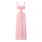 Women Clothing Summer Sexy Floral Decoration Cropped Outfit Sling Dress Bella Mia