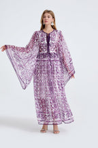 Women Spring Autumn Loose A Line Long Sleeved Dress Bella Mia