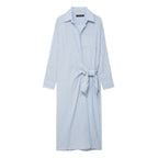 Fall Women Clothing Niche All Matching Slim Fit Slimming Casual Dress Bella Mia
