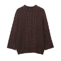 Women Clothing Street Twist Large Sleeves Sweater Bella Mia