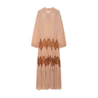 Dress Autumn Graceful Bow Stitching Lace Dress Bella Mia