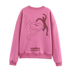 Women Clothing Autumn Winter Casual All Match round Neck Loose Printed Sweatshirts Bella Mia