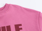Women Clothing Autumn Winter Casual All Match round Neck Loose Printed Sweatshirts Bella Mia