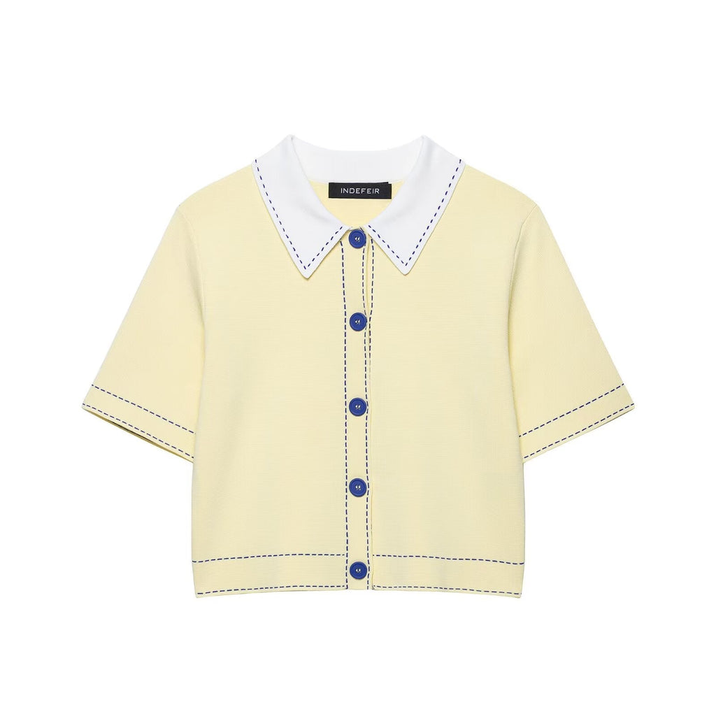 Women Shirt Loose Knitted Coat Bella Mia