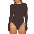 Autumn Winter Women Clothing Casual Bottoming Top Long Sleeve Tight Bodysuit Bella Mia