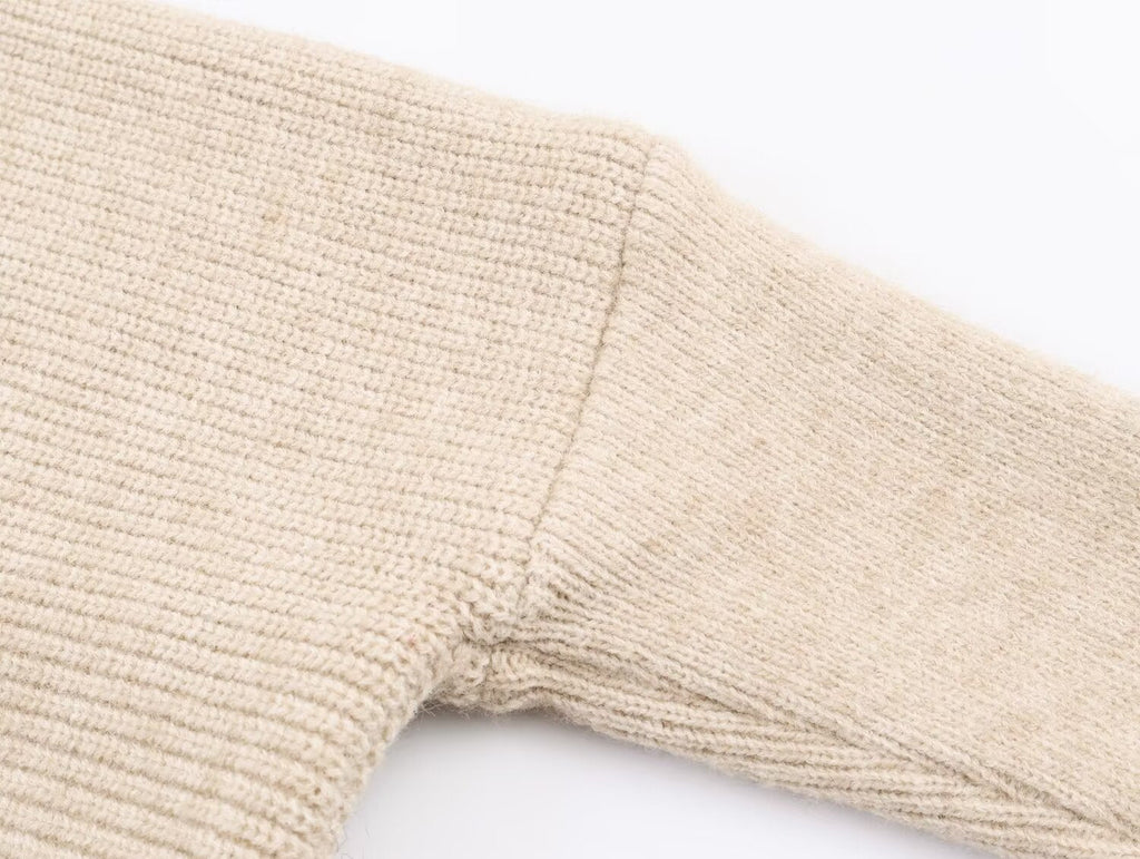 Irregular Asymmetric Turtleneck Long Sleeved Sweater Women Winter Furry Stitching Loose Sweater Top Bella Mia