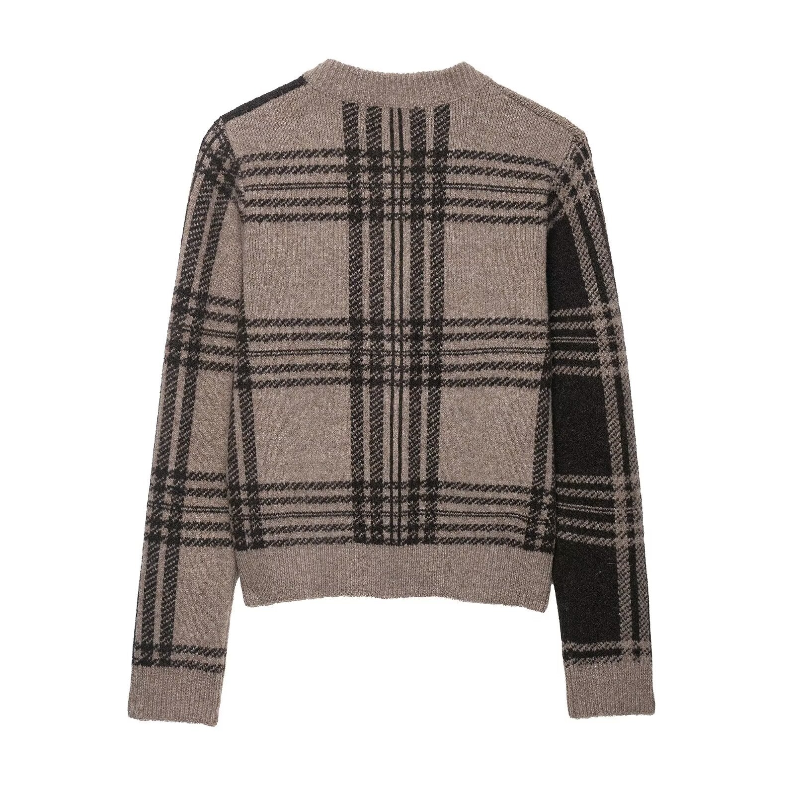 Autumn round Neck Sub Knitted Coat Picture Color Regular Sleeve Bella Mia