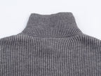 Autumn Women Casual Loose All Matching Color Stitching Knitted Cardigan Bella Mia