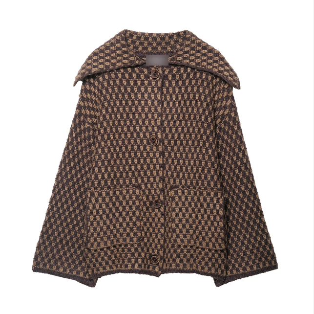Women Clothing at Fashionable Elegant Knitted Coat Bella Mia