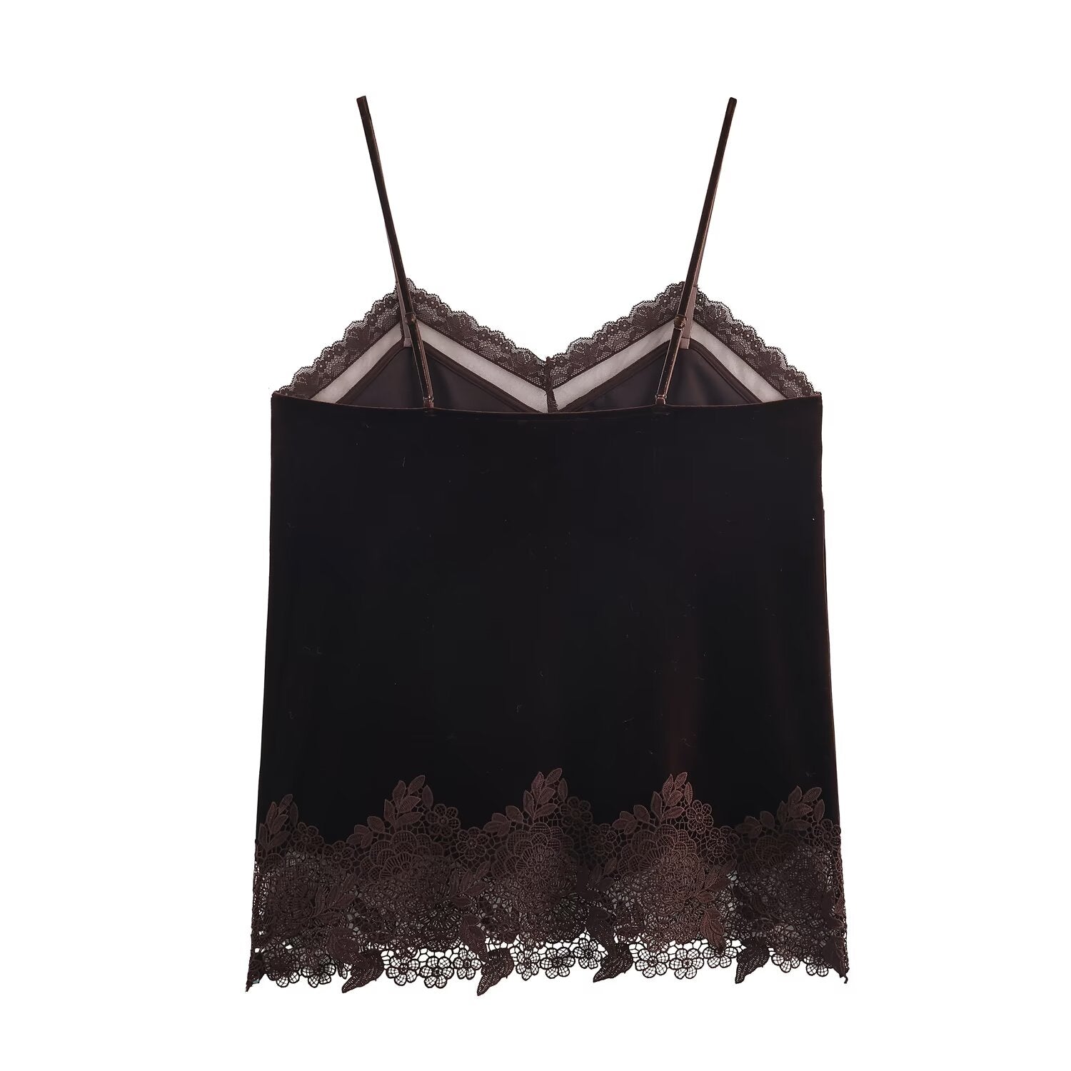 Women Clothing Winter Sexy Lace Velvet Underwear Top Bella Mia