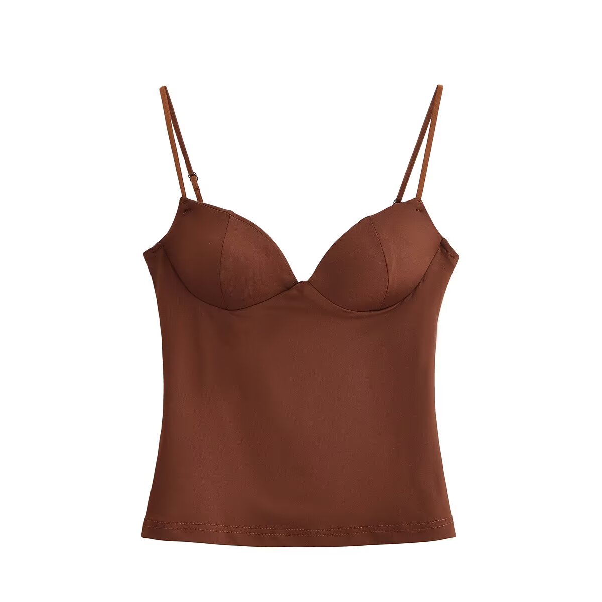 Women Clothing Spring Heart Shaped Collar Camisole Tube Top Women Bella Mia