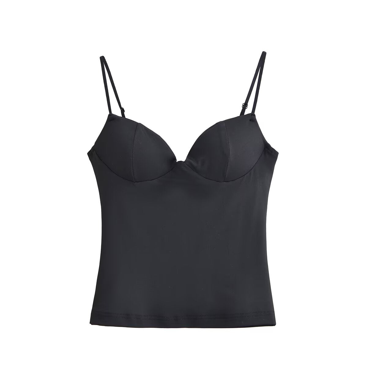 Women Clothing Spring Heart Shaped Collar Camisole Tube Top Women Bella Mia