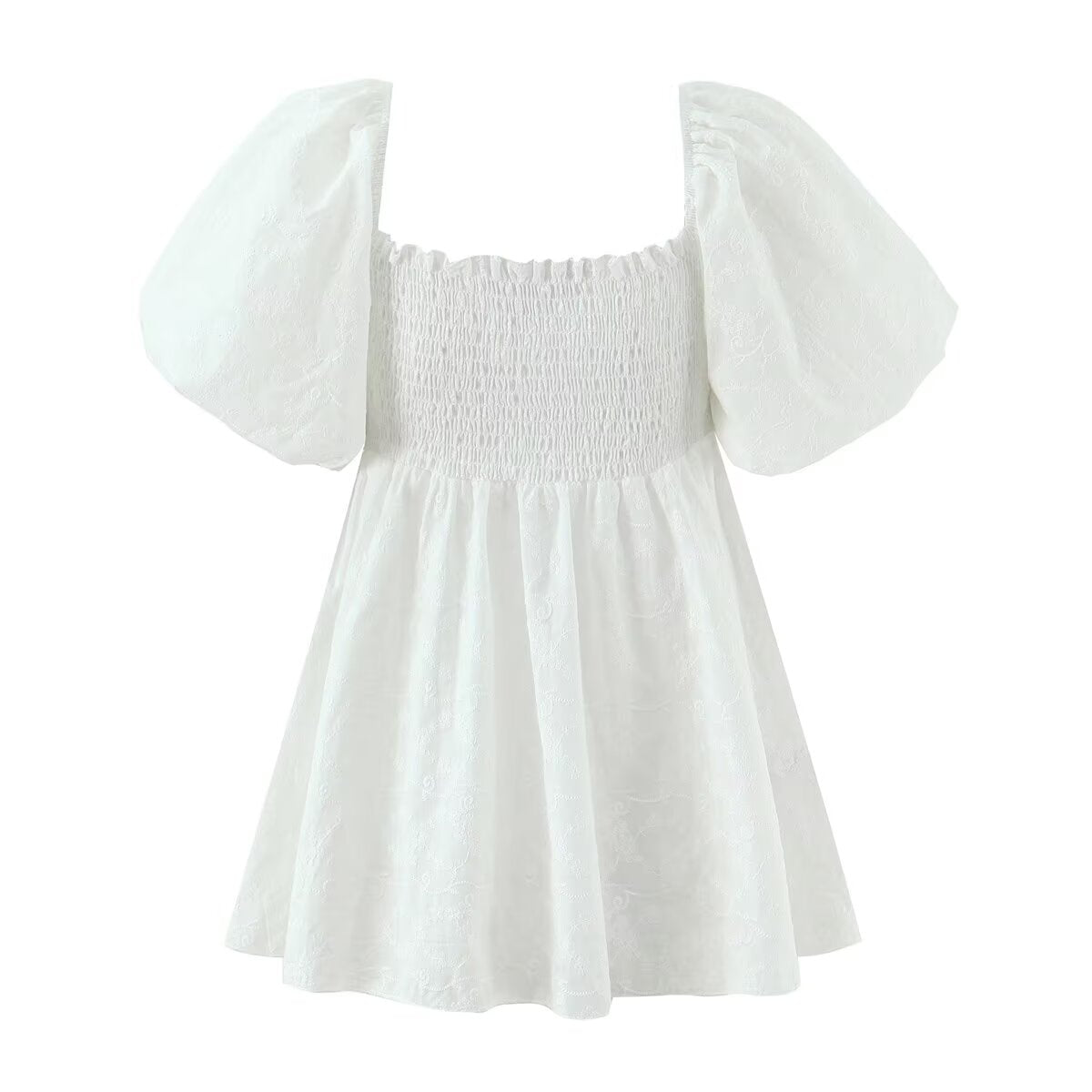 Sweet Puff Sleeve Niche Doll Shirt for Women Spring Autumn All Matching Pullover Loose Top Bella Mia