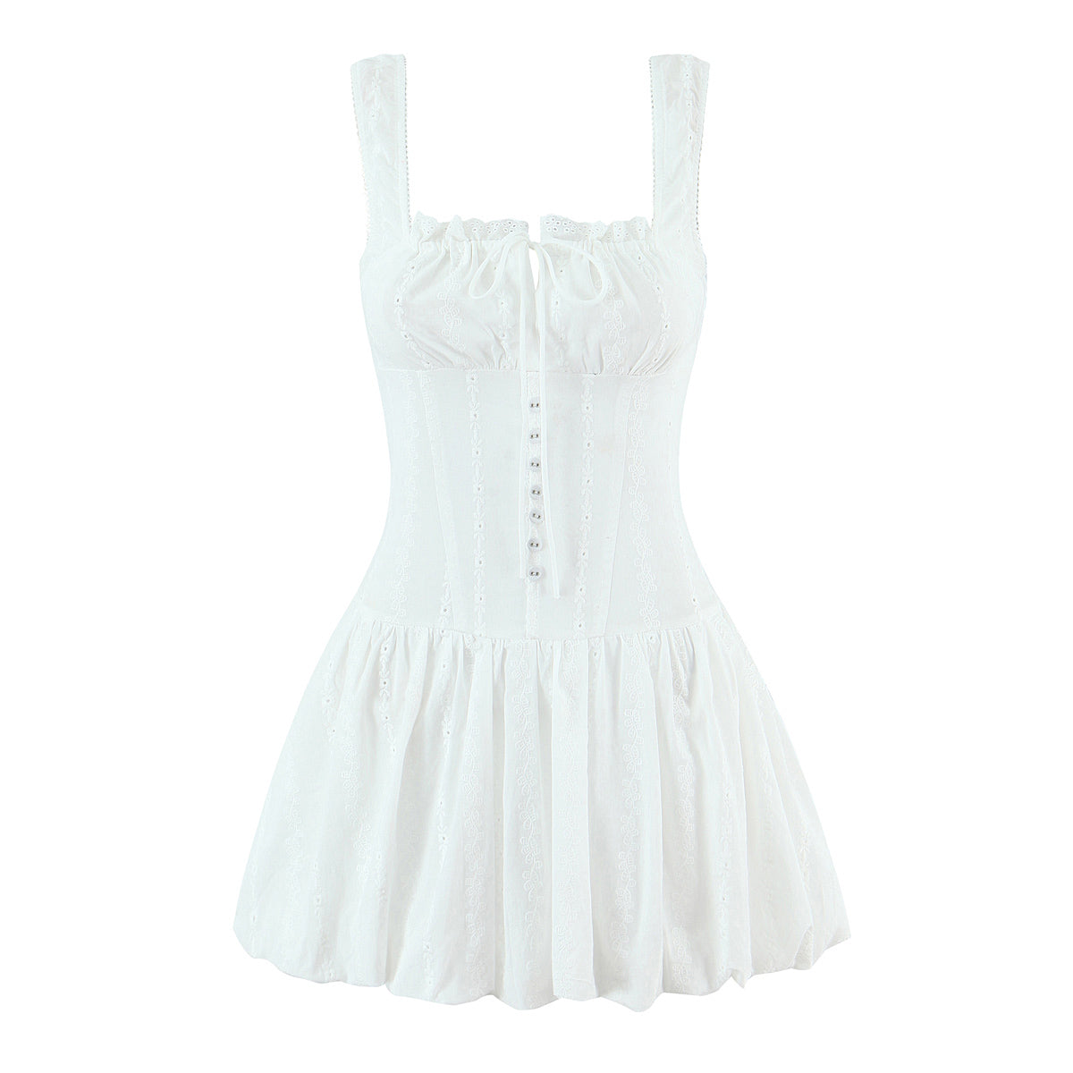 Lace Sling Women Waist Tight Design Slimming Pure Sexy Bud Short Dress Bella Mia