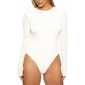Autumn Winter Women Clothing Casual Bottoming Top Long Sleeve Tight Bodysuit Bella Mia