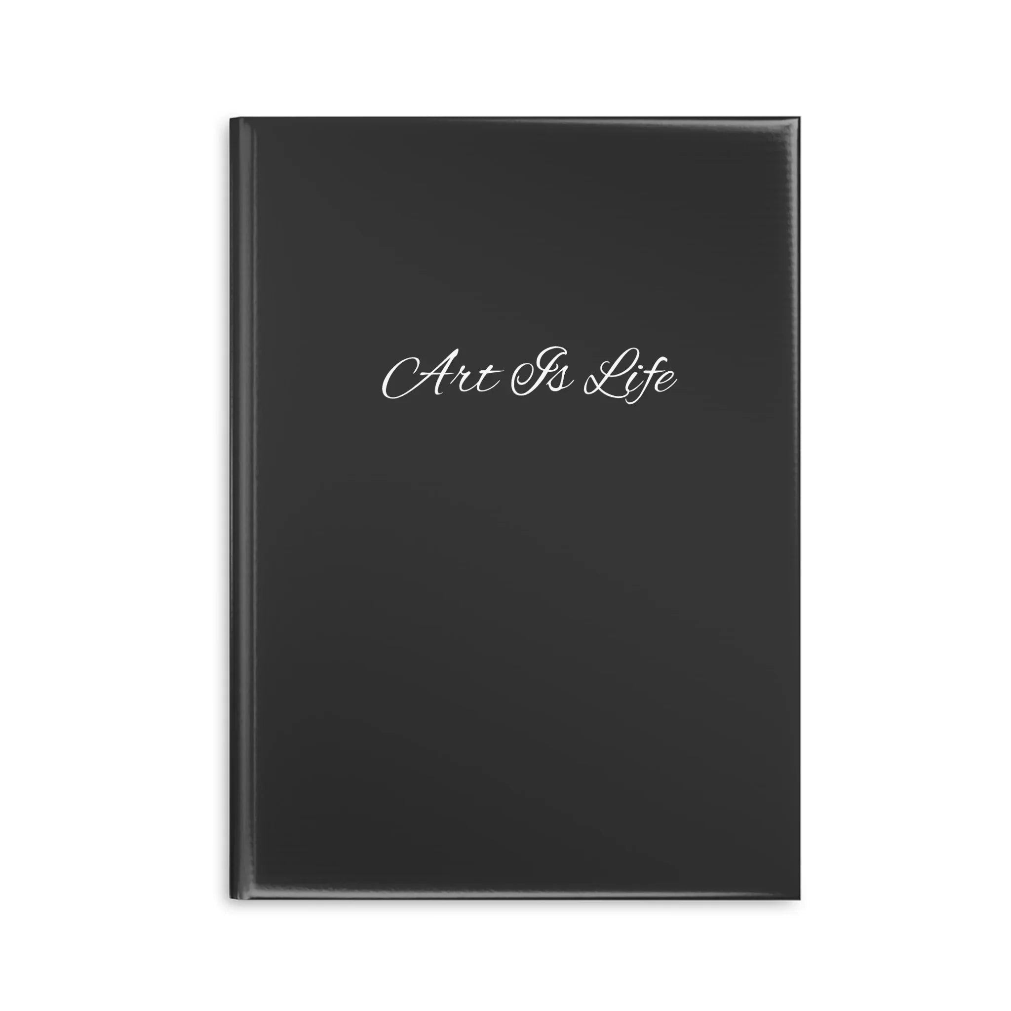 Art Is Life Blank Sheet Notebook with Puffy Cover
