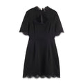 Elegant Women Slim Lace Stitching Sexy Sheath Dress