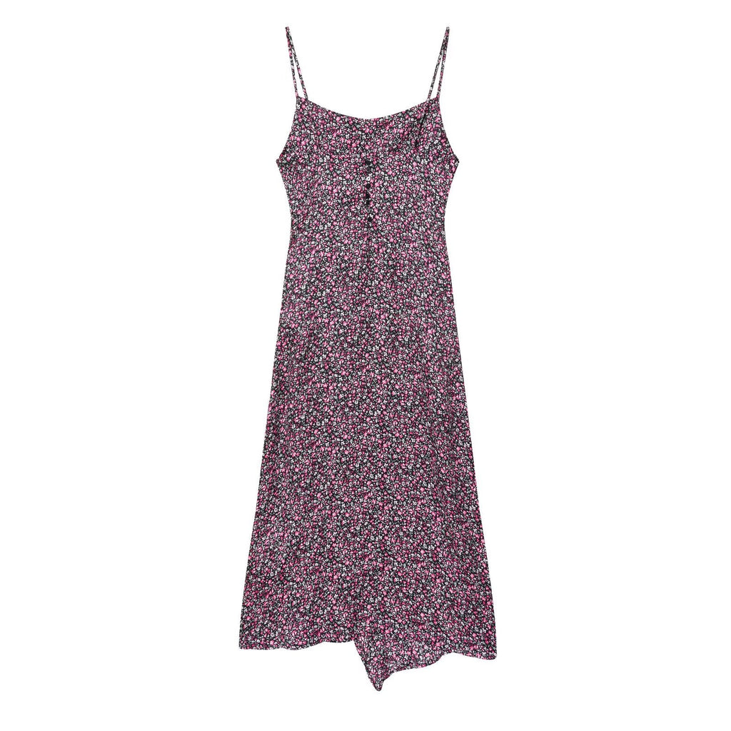 Women Clothing Summer Sexy Floral Strap Dress