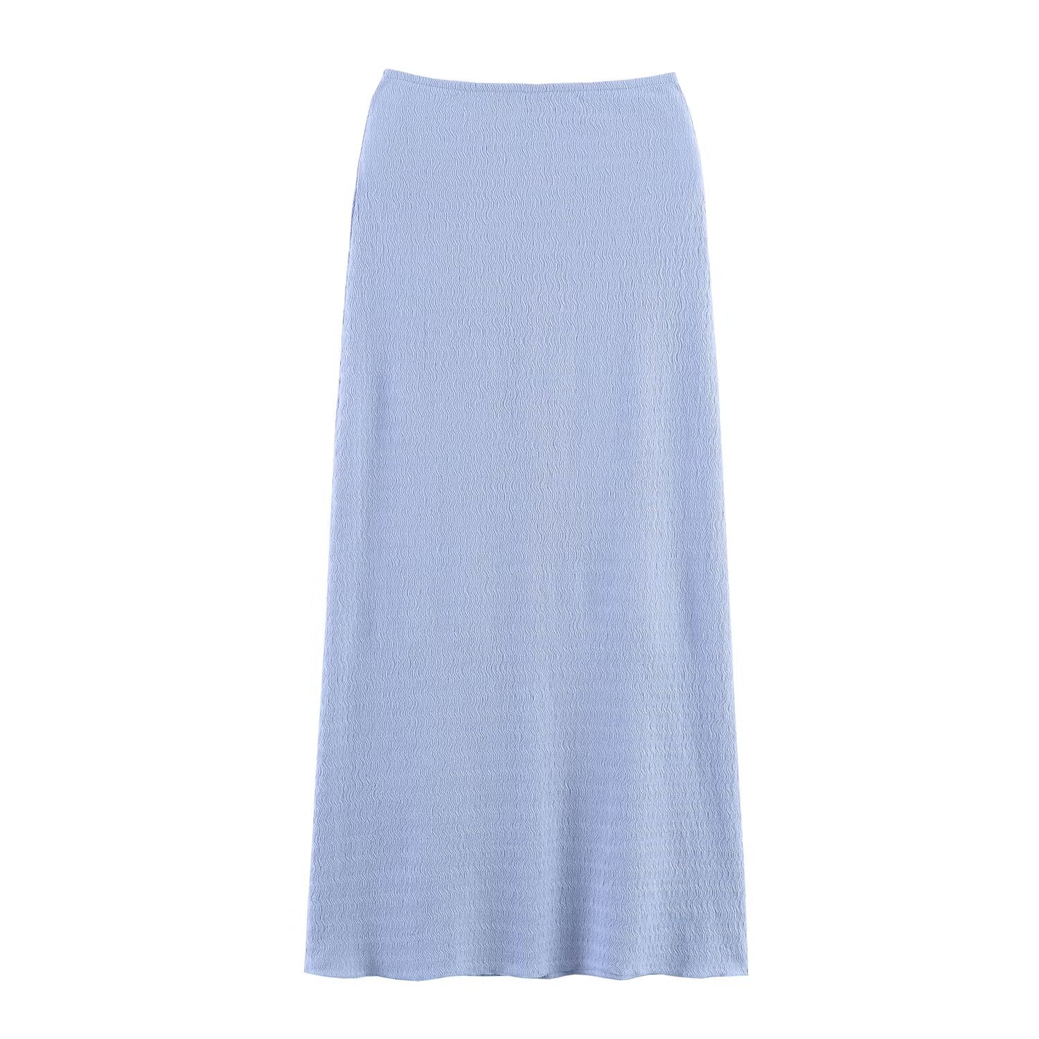 Women Summer Texture Tank Top Midi Skirt Set Bella Mia