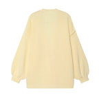 Women Clothing Fall Simple Thick Needle Idle Mid Length Sweater Bella Mia
