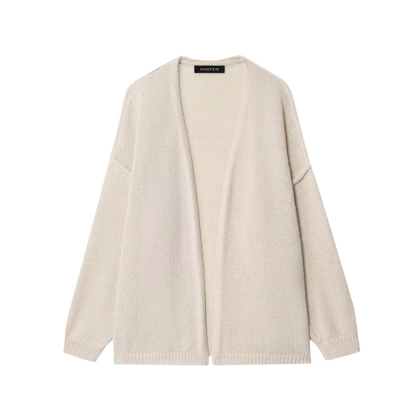 Women Clothing Fall Simple Thick Needle Idle Mid Length Sweater Bella Mia