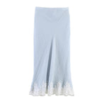 Women Clothing Western Lace Clothing Short Top Lace Midi Skirt Sets Bella Mia