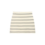 Women Striped Short Sleeved Knitted Jacket Mini Skirt Stes Bella Mia