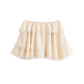 Women Clothing Summer Lace Laminated Decoration Mini Skirt