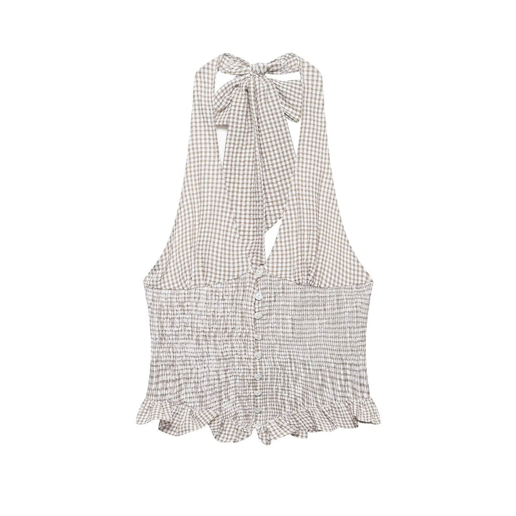 Halter Top Breasted Sexy Decoration Spicy