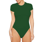 Summer Casual Women Clothing Short-Sleeved Bodysuit Tight Bodysuit Bodysuit Bella Mia