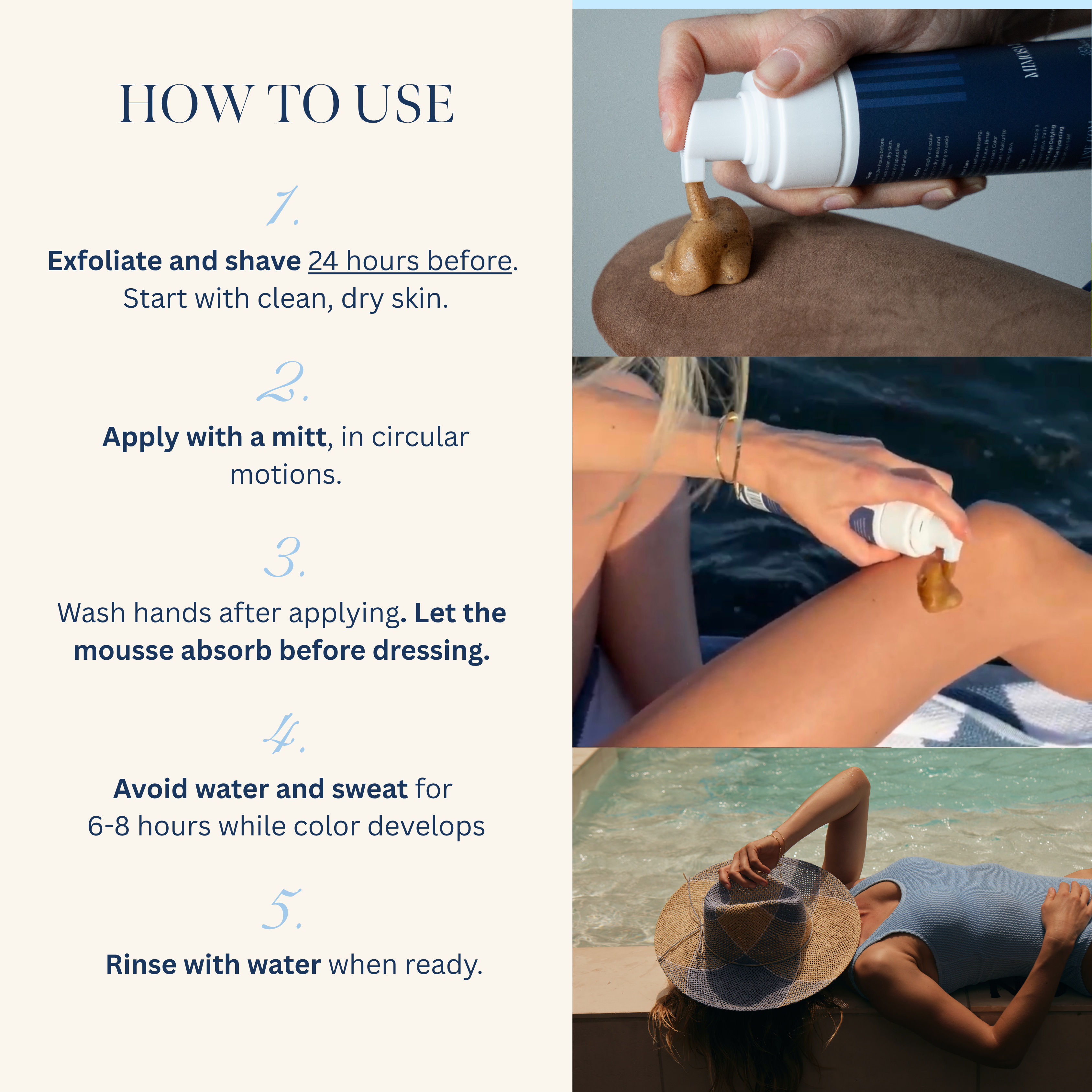 Bronze Tanning Mousse