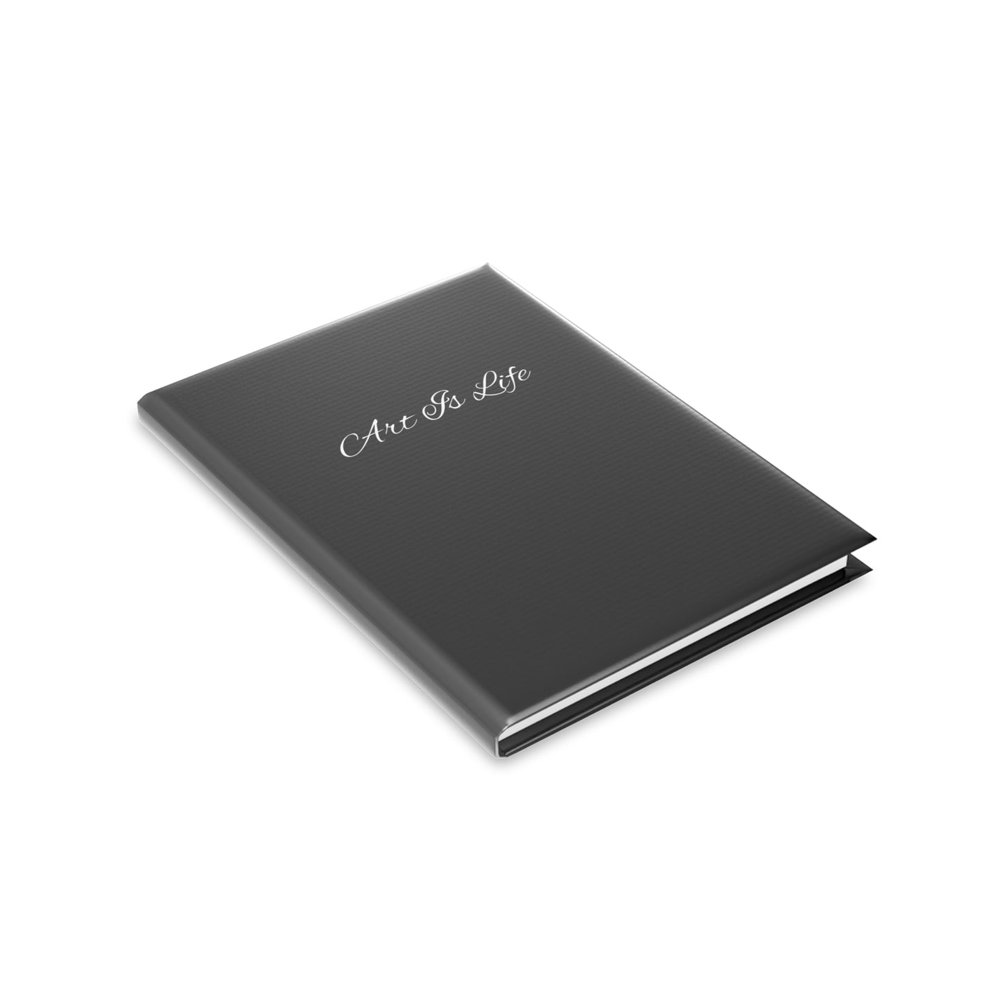 Art Is Life Blank Sheet Notebook with Puffy Cover