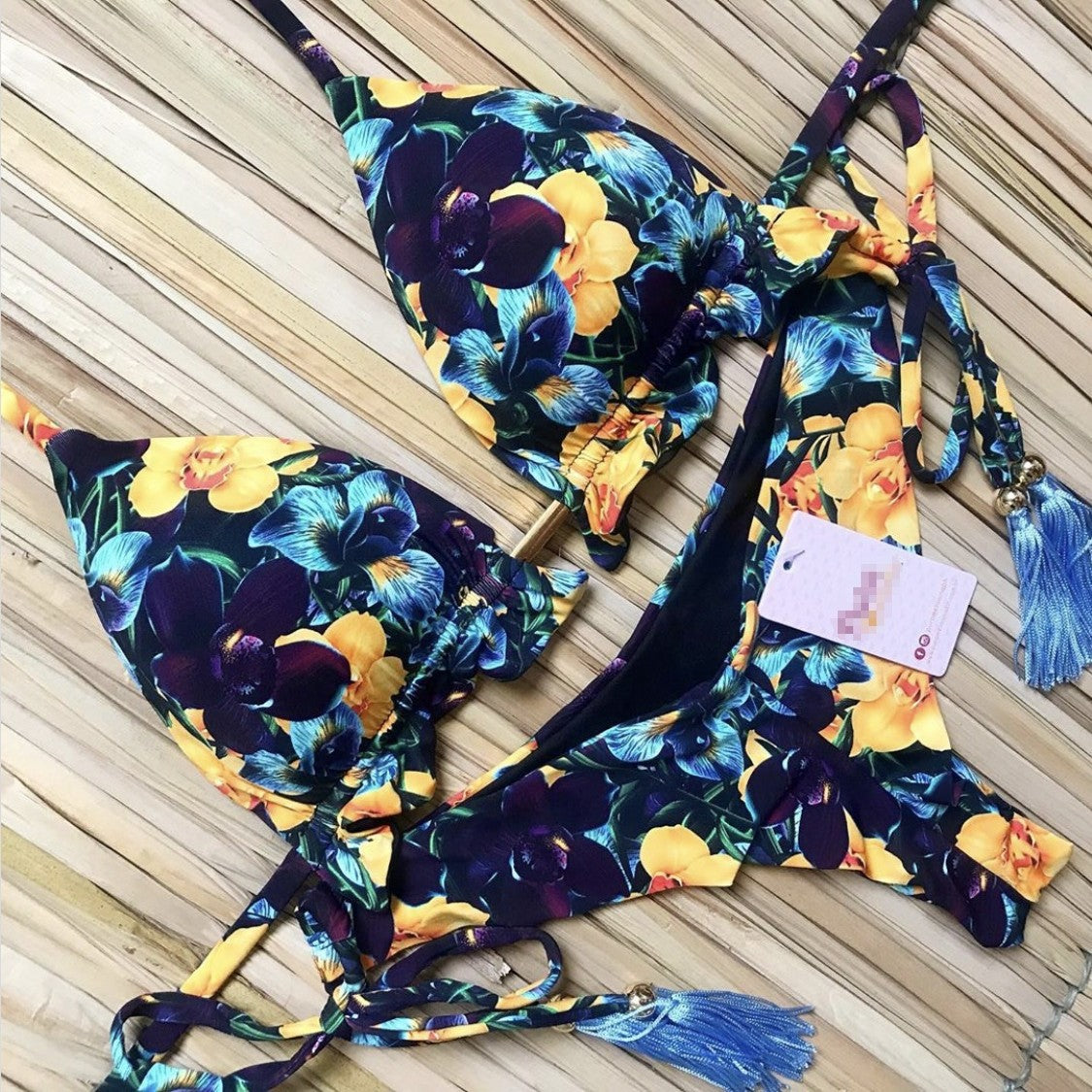 Bikini Leopard Print Bikini Multicolor Women Seperated Swimwear Bella Mia